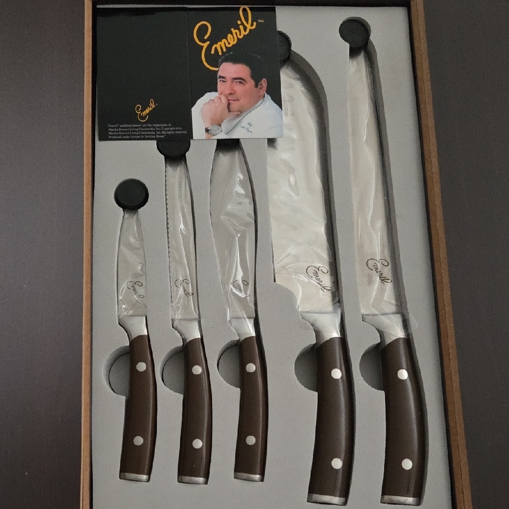 Emeril Brown Knife Set